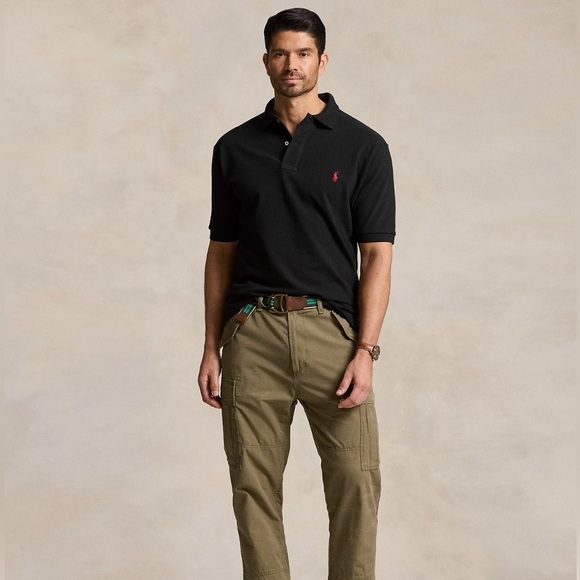 Polo Ralph Lauren Other - The Iconic Mesh Polo Shirt Black Big & Tall 3XB 3TG